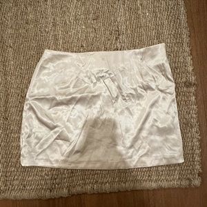 NWT Daily Drills silk mini skirt size M